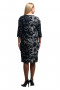 Платье "Олси" 1805015/2V ОЛСИ (Черный/цветы)