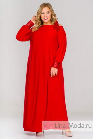 Платье 1517503 ЛаТэ (Красный)