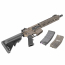 Страйкбольный автомат (Cyma CGS) EMG DANIEL DEFENSE MK18 RIS II GBB 1101 (FDE)